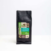 Mexican Dark Decaf coffee bag, 100% Arabica, premium decaf, rich dark roast with chocolate and citrus notes